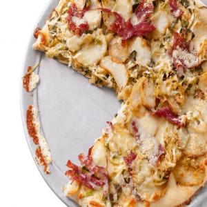 Corned-Beef-and-Cabbage Pizza image