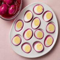 Beety Pickled Eggs_image