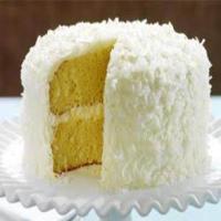 Classic Angel Flake Coconut Cake_image