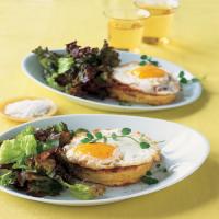 Fried-Egg-Topped Sandwiches image
