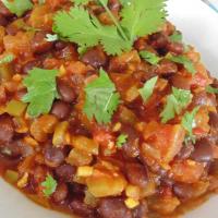 Spicy Vegetarian Black Beans (Fusion)_image