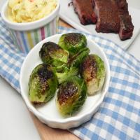 Pan-Roasted Brussels Sprouts image