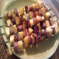 Grilled Ham & Pineapple Kabobs image