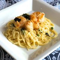 Last-Minute Lemon Spaghetti and Shrimp image