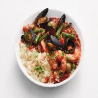 Moroccan Seafood Stew with Couscous_image