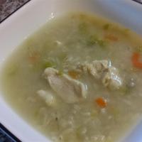 Quick Easy Chicken Barley Soup_image