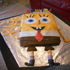 Spongebob Cake image