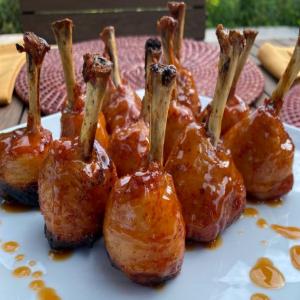 Honey Bourbon Chicken Pops_image