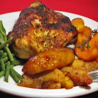 Roasted Chicken With Squash image