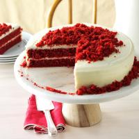 Blue Ribbon Red Velvet Cake_image