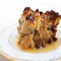 Bread Pudding with Bourbon Pecan Sauce_image