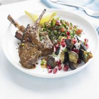 Grilled marinated lamb cutlets image