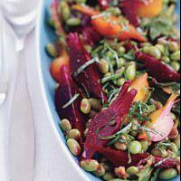 Edamame Salad with Baby Beets and Greens_image