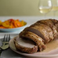 Pork Loin Roast with Fennel-Garlic Rub_image