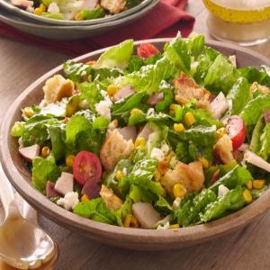 Club Sandwich Salad with Corn and Feta image