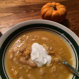 Hearty Pumpkin-White Bean Soup image