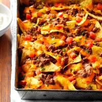 Queso Baked Nachos image