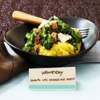 Polenta with Broccoli and Sausage_image