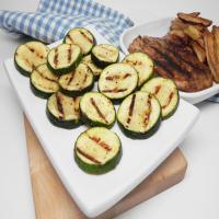 Easy Pan-Grilled Zucchini with Lemon Pepper image