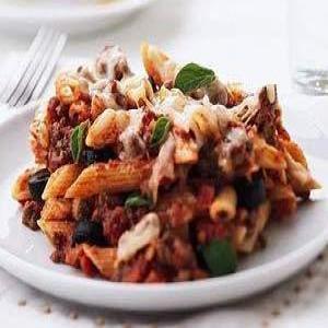PENNE PASTA WITH MEAT SAUCE_image