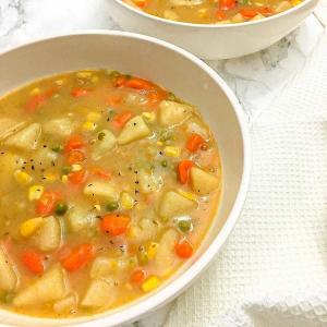 Slow Cooker Vegetable Pot Pie Stew - This Healthy Kitchen_image