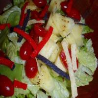 Asian Tossed Salad With Wonton Strips_image