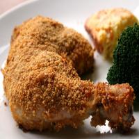 Oven Fried Chicken With Corn Flakes_image
