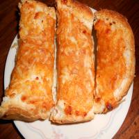 Three-Cheese Garlic Bread image