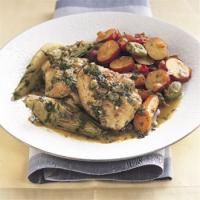 Chicken Tagine with Spring Vegetables image