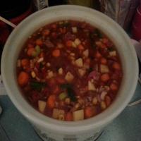 Vegetable Beef Soup (Crockpot) image