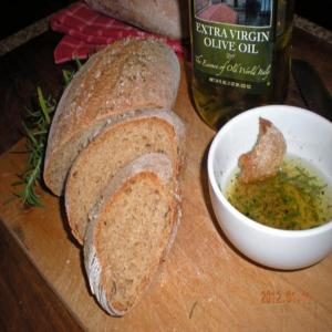 Rosemary Bread - Started in the Bread Maker - Baked in the Oven image