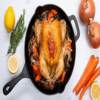 One-Pan Whole Roasted Chicken & Veggies Recipe by Tasty_image