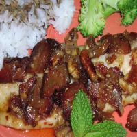 Fish With Figs, Bacon and Pecans_image