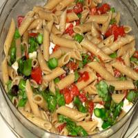 Tomato, Basil and Mozzarella Salad with Penne Recipe - (4.6/5) image