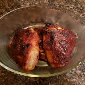 Oven-Baked BBQ Chicken Thighs_image