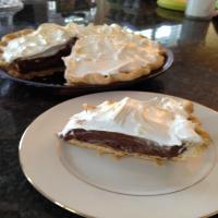 Best Ever Chocolate Pie - With Seven Minute Frosting image