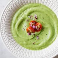 Chilled Avocado & Cucumber Soup_image