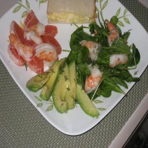 Avocado, Prawn / Shrimp & Pink Grapefruit Salad - for Two 2 image