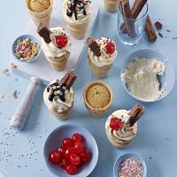 Ice cream cone cakes image