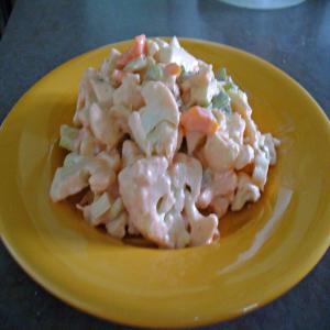 Cauliflower Crunch Salad With a Taste of Catalina image