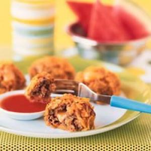 Taco Beef Nuggets and Tejano Sauce_image