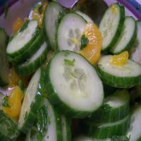 Cucumber Salad With Oranges and Mint image