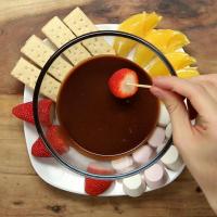 Boozy Chocolate Orange Fondue Recipe by Tasty_image
