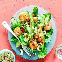 Prawn, avocado & cucumber salad image