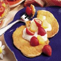 Fruity Yogurt Pancakes image