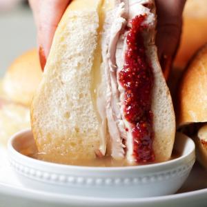 Thanksgiving Turkey French Dip Recipe by Tasty image