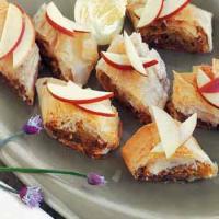 Pear, Onion, and Dry Jack Cheese Strudels_image