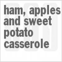 Ham, Apples And Sweet Potato Casserole_image