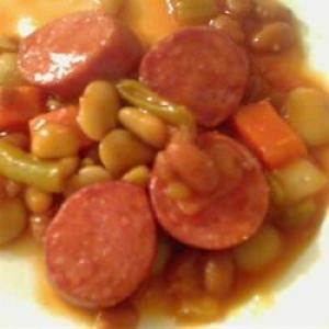 Sweet Sausage 'n' Beans_image