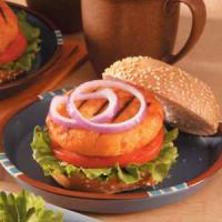 Teriyaki Salmon Burgers image